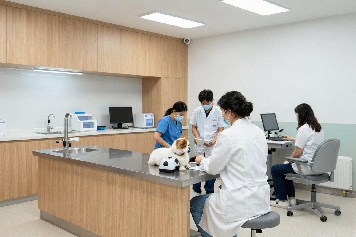 호평동 동물병원 시아너리 진료실 전경