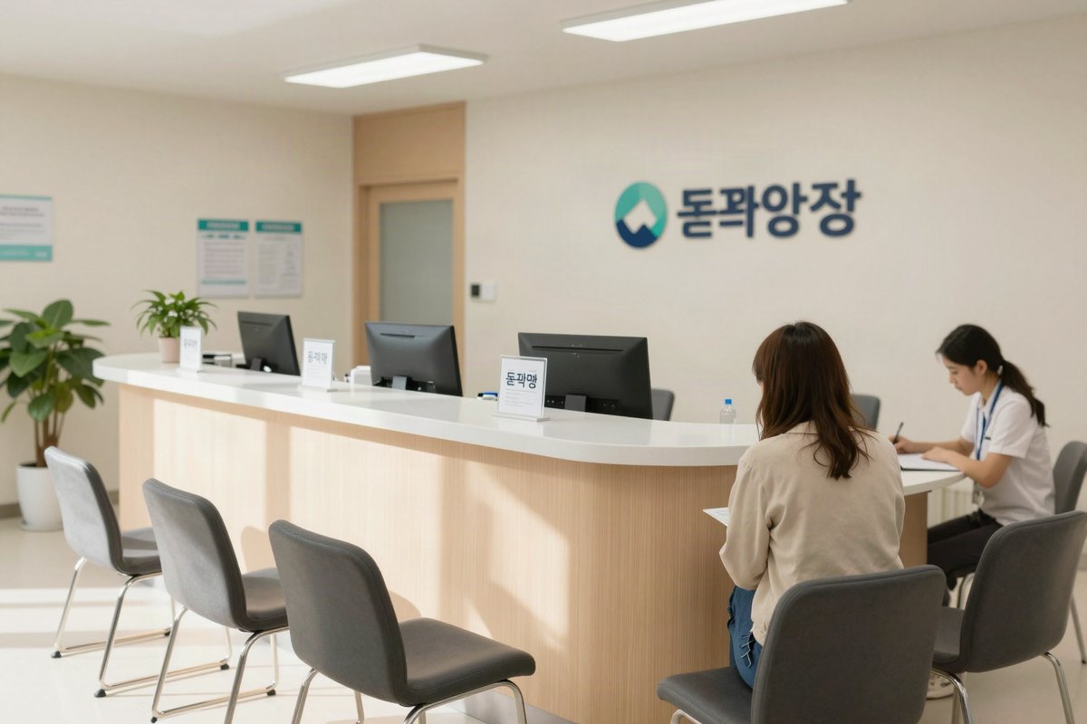 반려동물 예방접종 장면